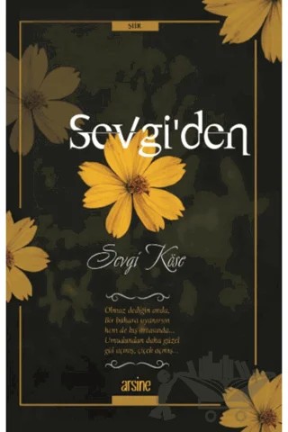 Sevgi’den – Sevgi Köse – Arsine Yayıncılık kitap kapağı