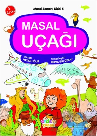 Masal Uçağı – Hatice Uğur – Erdem Çocuk kitap kapağı