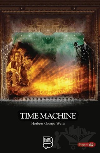 Time Machine – Herbert George Wells – Black Books kitap kapağı