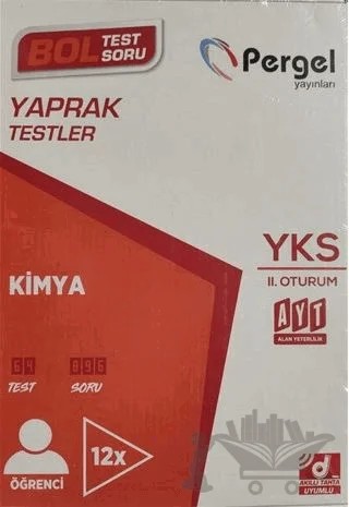 AYT İkinci Oturum Kimya Kutu Test – Kolektif – Pergel Yayınları kitap kapağı