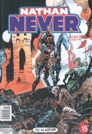 Nathan Never Sayı: 15 Öç Alanlar – Lal Kitap kitap kapağı