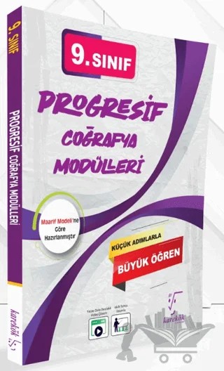 9. Sınıf Progresif Coğrafya Modülleri – Göktürk Gençyürek – Karekök Yayıncılık kitap kapağı