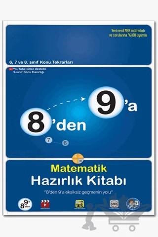 8'den 9'a Matematik Hazırlık Kitabı – Kolektif – Tonguç Akademi kitap kapağı