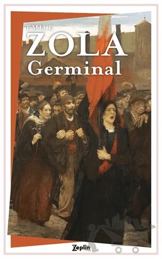 Germinal – Emile Zola – Zeplin Kitap kitap kapağı