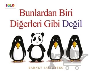 Bunlardan Biri Diğerleri Gibi Değil – Barney Saltzberg – Eolo Yayıncılık kitap kapağı