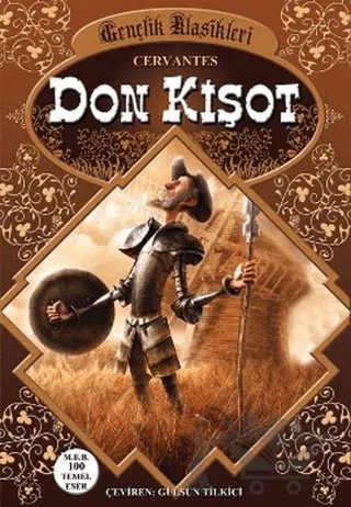 Don Kişot – Miguel de Cervantes Saavedra – Kirpi Yayıncılık kitap kapağı