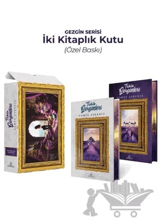 Gezgin Serisi İki Kitaplık Kutu – Yan Boyamalı – Gamze Aydeniz – Ephesus Yayınları kitap kapağı