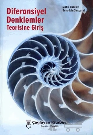 Diferansiyel Denklemler Teorisine Giriş – Bahaddin Sinsoysal, Mahir Rasulov – Çağlayan Kitabevi kitap kapağı