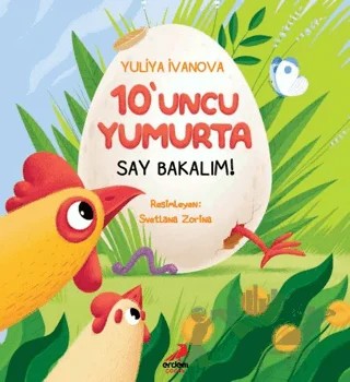 10’uncu Yumurta, Say Bakalım! – Yuliva İvanova – Erdem Çocuk kitap kapağı