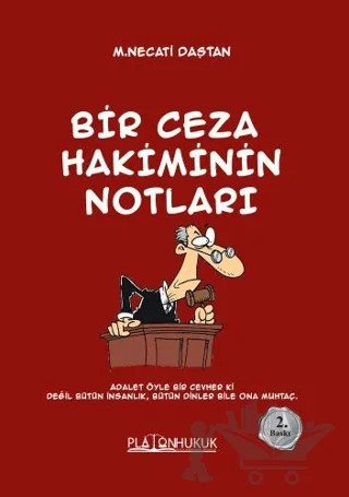 Bir Ceza Hakiminin Notları – Necati Daştan – Platon Hukuk kitap kapağı