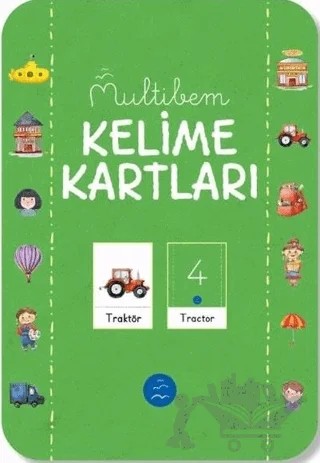 Kelime Kartları – Kolektif – Multibem Yayınları kitap kapağı