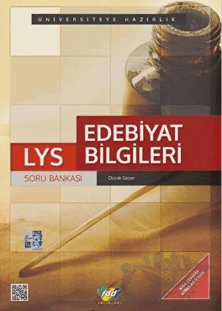 LYS Edebiyat Bilgileri Soru Bankası – Durak Gezer – Fdd Yayınları kitap kapağı