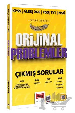 2025 KPSS ALES DGS YGS TYT MSÜ Klas Serisi Orijinal Problemler Çıkmış Sorular – Kolektif – Yargı Yayınevi kitap kapağı