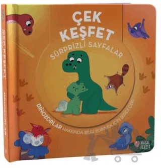 Çek Keşfet Dinozorlar – Kolektif – Masalperest kitap kapağı