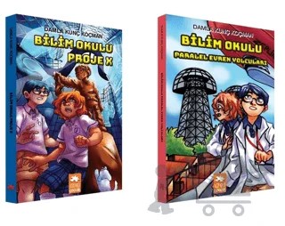 Bilim Okulu Seti (2 Kitap Takım) – Damla Kunç Koçman – Eksik Parça Yayınları kitap kapağı