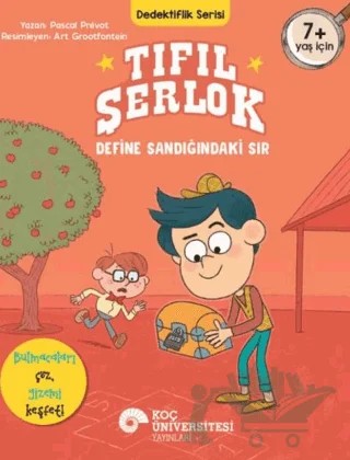Tıfıl Şerlok-Define Sandığındaki Sır – Pascal Prevot – Koç Üniversitesi Yayınları kitap kapağı