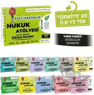 2025 Hukuk Atölyesi Adli Hakimlik Çıkmış Sorular Modüler Set Çözümlü – Mustafa Dinçdemir, İlker Eroğlu, Okan Yıldırım, Cem Şahin, Murat Soylu, Kenan Bulut – Dizgi Kitap kitap kapağı