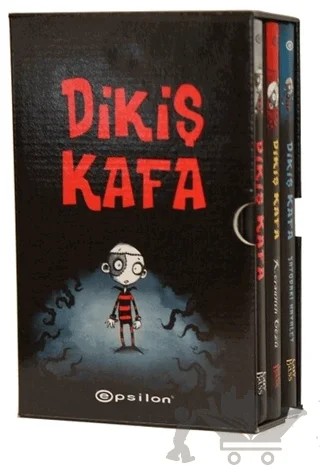 Dikiş Kafa Serisi 3 Kitaplık Set – Guy Bass – Epsilon Yayınevi kitap kapağı