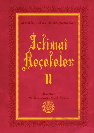 İctimai Reçeteler II (Büyük Boy) – Bediüzzaman Said Nursi – Tenvir Neşriyat kitap kapağı