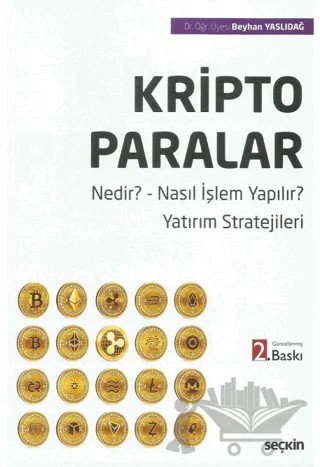 Kripto Paralar – Beyhan Yaslıdağ – Seçkin Yayıncılık kitap kapağı