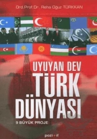 Uyuyan Dev Türk Dünyası – Reha Oğuz Türkkan – Pozitif Yayınları kitap kapağı