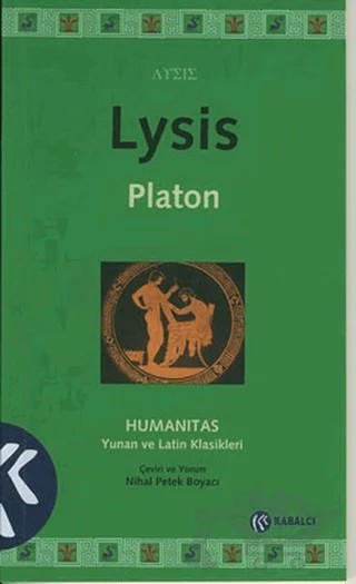 Lysis – Platon (Eflatun) – Kabalcı Yayınevi kitap kapağı