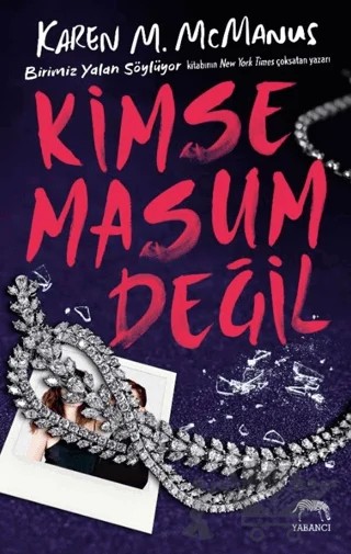 Kimse Masum Değil – Karen M. McManus – Yabancı Yayınları kitap kapağı