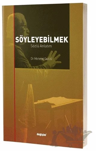 Söyleyebilmek – Mehmet Gedizli – Değişim Yayınları kitap kapağı