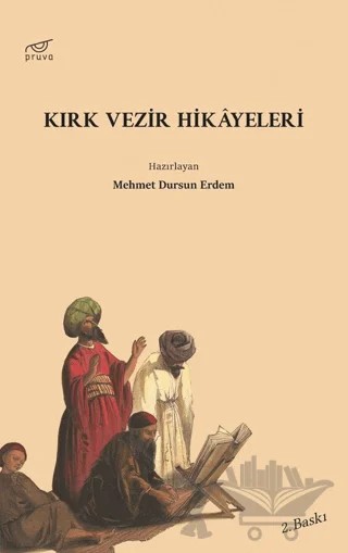 Kırk Vezir Hikayeleri – Mehmet Dursun Erdem – Pruva Yayınları kitap kapağı