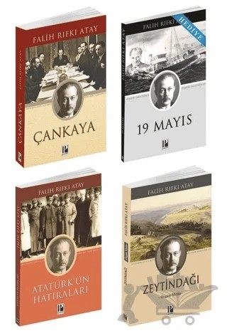 Zeytindağı - Çankaya Atatürk'ün Hatıraları Seti - 4 Kitap Takım (19 Mayıs Kitabı Hediyeli) – Falih Rıfkı Atay – Pozitif Yayınları kitap kapağı