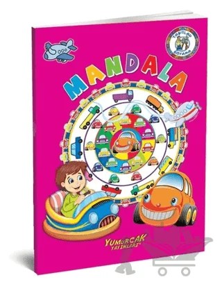 Taşıtlar Boyama - Mandala – Mustafa Doğru – Yumurcak Yayınları kitap kapağı