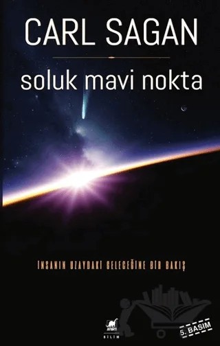 Soluk Mavi Nokta – Carl Sagan – Ayrıntı Yayınları kitap kapağı