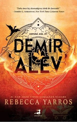 Demir Alev – Rebecca Yarros – Olimpos Yayınları kitap kapağı