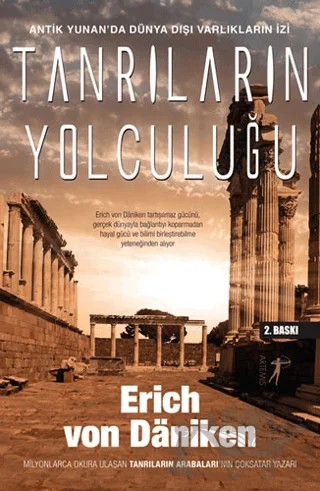 Tanrıların Yolculuğu – Erich von Daniken – Artemis Yayınları kitap kapağı