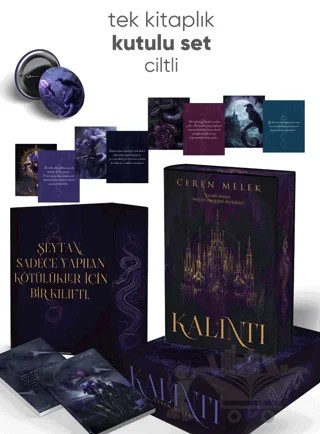 Kalıntı - Kutulu Set – Ceren Melek – İndigo Kitap kitap kapağı