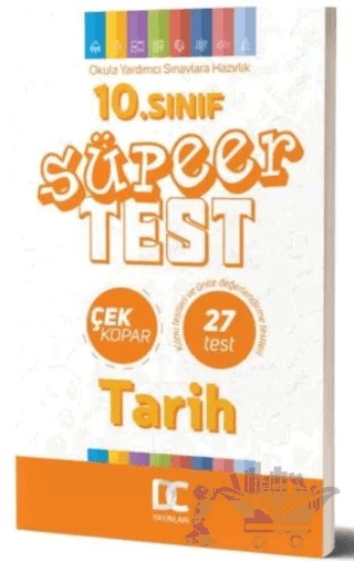 10. Sınıf Tarih Süper Test Çek Kopar – Kolektif – ​Doğru Cevap Yayınları kitap kapağı