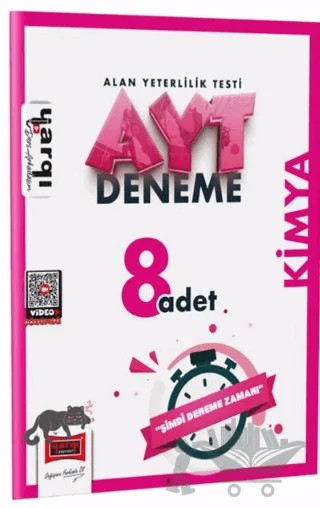 AYT Kimya 8 Deneme Sınavı – Kolektif – Yargı Yayınevi kitap kapağı