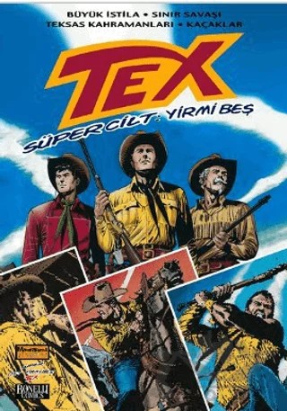Tex Süper Cilt Sayı: 25 – Mauro Boselli – Oğlak Yayıncılık kitap kapağı