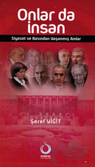 Onlar da İnsan – Şeref Yiğit – Sarkaç Yayınları kitap kapağı