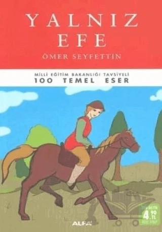 Yalnız Efe ve Diğer Öyküler – Ömer Seyfettin – Alfa Yayınları kitap kapağı