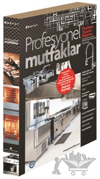 Profesyonel Mutfaklar – Kolektif – Boyut Yayın Grubu kitap kapağı