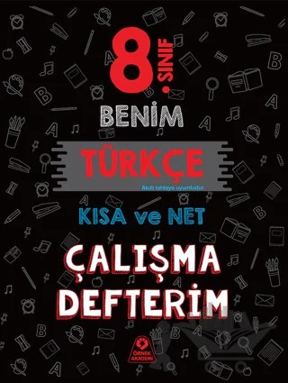 8. Sınıf Benim Türkçe Çalışma Defterim – Murat Koşar – Örnek Akademi kitap kapağı