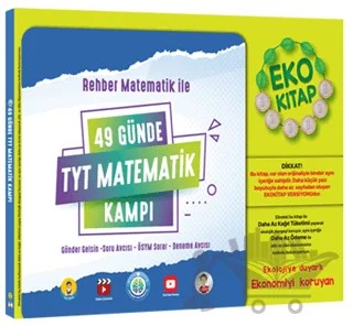 49 Günde TYT Matematik Kampı – Kolektif – Rehber Matematik kitap kapağı