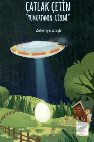Çatlak Çetin - Yumurtanın Gizemi – Zekeriya Ulaşlı – Pembe Limon Yayınları kitap kapağı