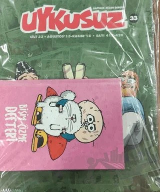 Uykusuz Dergisi Cilt: 33 - 2024 – Mürekkep Basın Yayın kitap kapağı