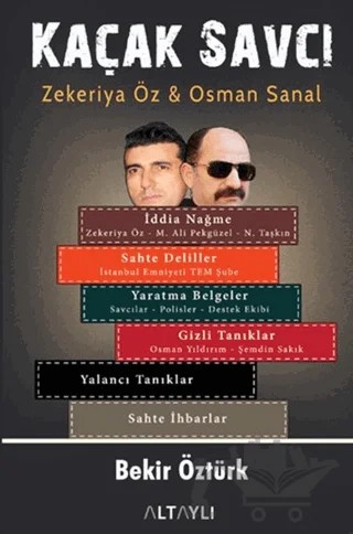 Kaçak Savcı – Bekir Öztürk – Altaylı Yayınları kitap kapağı