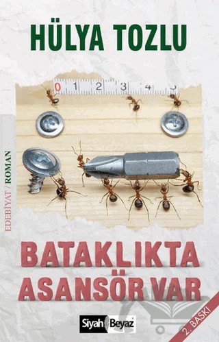 Bataklıkta Asansör Var – Hülya Tozlu – Siyah Beyaz Yayınları kitap kapağı