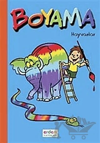 Boyama-Hayvanlar – Kolektif – Erdem Çocuk kitap kapağı