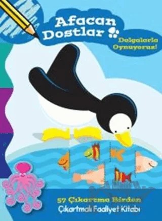 Afacan Dostlar -Dalgalarla Oynuyoruz! – Kolektif – Doğan Egmont Yayıncılık kitap kapağı