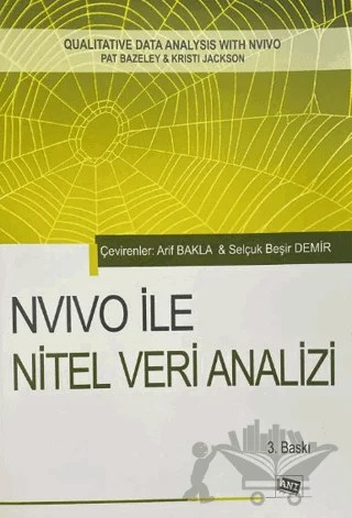 Nvivo İle Nitel Veri Analizi – Kristi Jackson, Pat Bazeley – Anı Yayıncılık kitap kapağı